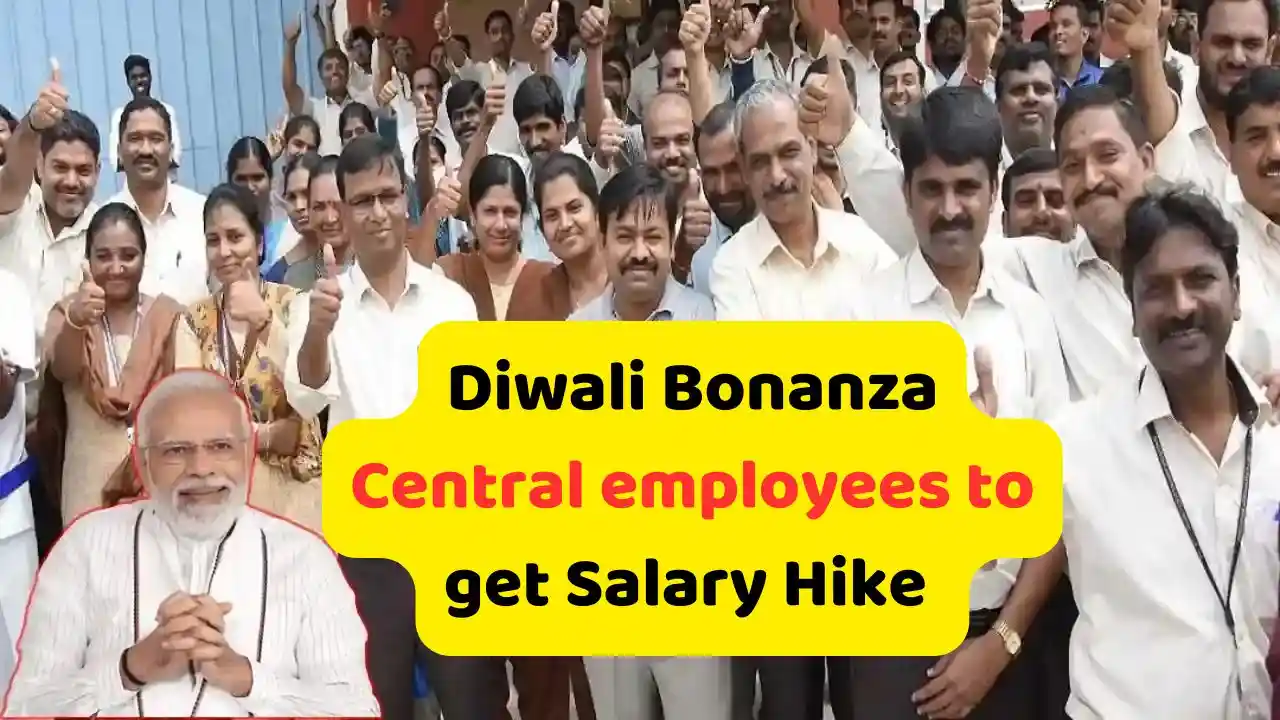 Diwali Bonanza Central employees to get Salary Hike