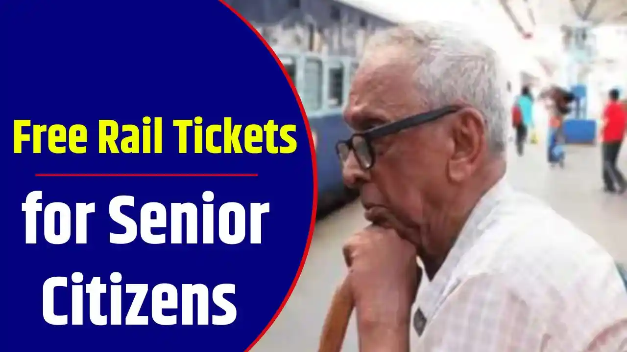 Free Rail Tickets for Senior Citizens